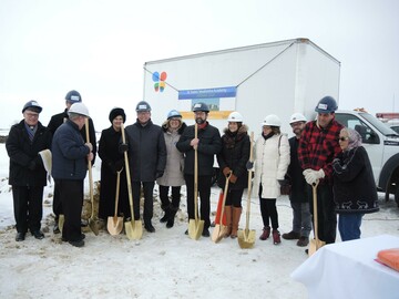 View this feature story submitted by the District highlighting Alexander First Nation's involvement in the St. Kateri Tekakwitha Academy Sod Turning.