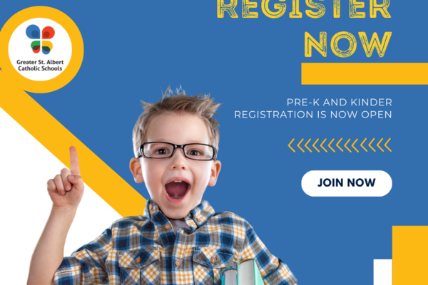 Registration is now open for NEW Pre-Kindergarten and Kindergarten families! image
